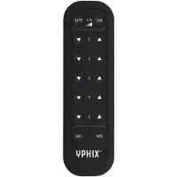 Yphix RF Afstandsbediening tbv LED Dimmers CV-5ZD CC-350-5ZD en CC-700-5ZD zwart