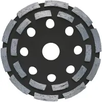 Rotec Komschijf Blue Line dubbel rijig 180 / 22,23 - 7511803