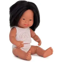 Miniland Latin Down Syndrome Baby Doll 38 Cm Beige Kinderen