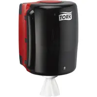 Tork Maxi binnenroldispenser rood en rookgrijs W2 653008 1 stuk(s)
