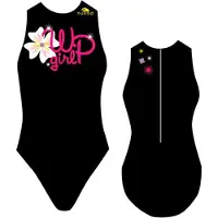 Turbo Swimsuit Zwart 7-8 Years Meisje