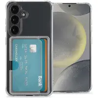 IMoshion Softcase Backcover met pasjeshouder voor de Samsung Galaxy S24 - Transparant