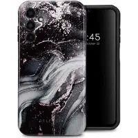 Selencia Vivid Backcover voor de Samsung Galaxy A15 (5G/4G) - Chic Marble Black
