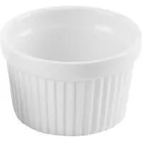 Orion - Porseleinen Ovenschaal - 9 cm - Wit - Vaatwasserbestendig