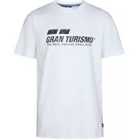 Petrol Industries - Jongens Logo T-shirt Gran Turismo Pit Stop - Wit