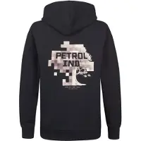 Petrol Industries Sweatshirt 'Puget' beige / mauve / zwart / wit