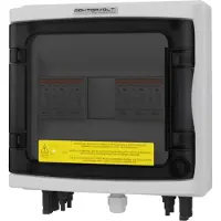 Doktorvolt Zonnepanelen-aansluitkasten, fotovoltaïsche installaties, DC 1000V, type T1/T2, voor 2 strings, merk , model 4616