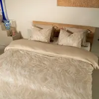 Kayori Nachi Dekbedovertrek Katoen/Tencel 140x200/220 Naturel