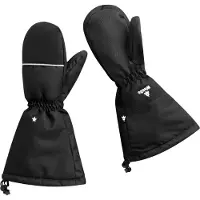 WeeDo Sporthandschoenen 'UNIVERS BLACK' zwart / wit