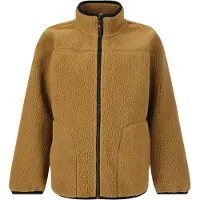 ZigZag - Kid's Root Teddy Fleece Jacket - Fleecevest 104, bruin