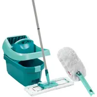 Leifheit Profi Vloerwisser XL - 42 cm - Compleet Systeem met Gratis Super Duster Pakket