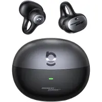 Baseus Open-Ear Clip-On Draadloze Bluetooth Oordopjes - Inspire XC1 Earbuds - Sound by Bose - IP66 Waterbestendig - Sporten & Hardlopen - Zwart
