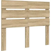 vidaXL Hoofdbord Sonoma Eik Bewerkt hout