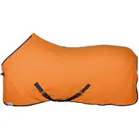 Harry's Horse Colours fleecedeken Kleur: oranje, Onderlengte: 215 cm