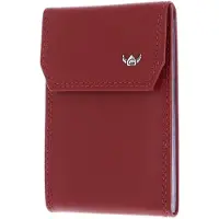 Golden Head Leren kaarthoes Polo RFID Protect Kartenetui 4425 Rot donkerrood
