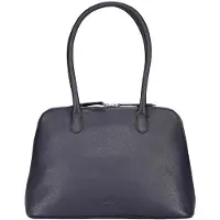 Jost business tas shopper met laptopvak Vika Business Shopper Blue donkerblauw