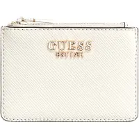 GUESS kaarthouder Laurel II SLG Card Case Bone crème