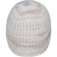 Mountain Warehouse Dames Space Dye Nep Bont Gevoerde Muts (Crème)
