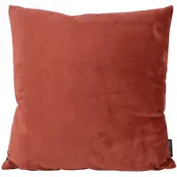 Gek op kussens! Velvet roest | 45 x 45 cm | kussenhoes | polyester
