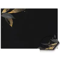 KitchenArt - Black Olive Spatscherm - 100x65 cm - Spatscherm Achterwand Keuken - Spatwand Keuken