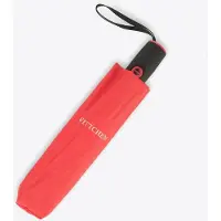 WITTCHEN Automatische Paraplu - Rood, Compact & Waterdicht