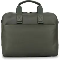Jost laptoptas business tas met laptopvak Tromsoe Business Bag Olive olijfgroen