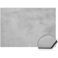 KitchenArt - Urban Grey Spatscherm - 100x50 cm - Spatscherm Achterwand Keuken - Spatwand Keuken