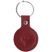 Golden Head Leren sleutelhanger Polo Schlüsselanhänger für AirTag 5114 Rot donkerrood
