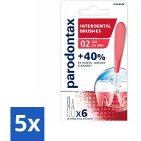 Parodontax - Ragers - Interdentale Ragers 0,5 mm - ISO Maat 2 - 6 ragers - Bulkverpakking - 5 stuks
