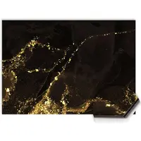 KitchenArt - Gilded Marble Spatscherm - 120x80 cm - Spatscherm Achterwand Keuken - Spatwand Keuken