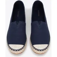WITTCHEN - Espadrilles - Gevlochten Neus - Marineblauw - Textielmateriaal