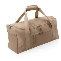 ZEUZ Sporttas Dames & Heren voor Fitness & CrossFit – Sportzak & Sport Tas – Schoudertas – Gym Duffel Bag – Reistas & Weekendtas – 35 Liter - Beige