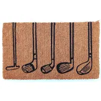 Mars & More Deurmat Kokos handgeweven golf clubs 75cm