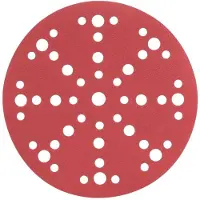 Radix - Schuurschijf - Pro - Klittenband 150 mm - P120 – 49 stofgaten (10 stuks)