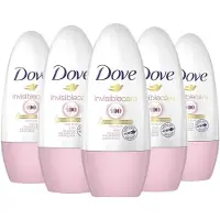 Dove Deo Roller Invisible Care 5 x 50 ml - Voordeelverpakking