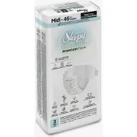 Sleepy Bio Natural Premium Plus Baby Luiers - 3 (4-10 Kg) - 46 Luiers