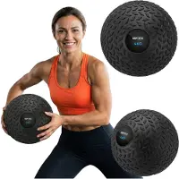 Gymtek Medicijnbal - Slam Ball - Wall Ball - Slamball - Slam Bal - Medicine Ball - Gewichtsbal - Trainingsbal - 4 kg - Fitness, Krachttraining