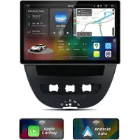 Hexinex 11.5" Octa-Core autoradio Geschikt voor Peugeot 107, Toyota Aygo, Citroën C1 (2005-2014) - Draadloos CarPlay, Android Auto, multimediaspeler, 6GB+128GB