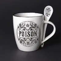 Alchemy - Poison Mok/beker met lepel set - Wit