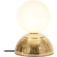 Lucide GLITZER - Tafellamp - Ø 14 cm - 1xG9 - Goud - Essential