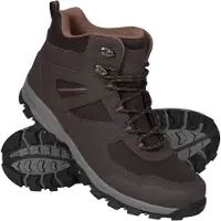 Mountain Warehouse Heren Mcleod Breed Wandelschoenen (Donkerbruin)