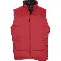 Sols Unisex Warm Gilet voor volwassenen (Rood)