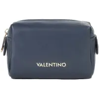 Valentino toilettas Clio Re Soft Cosmetic Case Blu donkerblauw