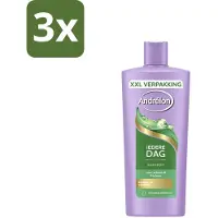 Andrélon 3 x – Shampoo – Iedere Dag – 685 ml - Iedere Dag Shampoo - Zonnebloemolie Shampoo - Mild Shampoo - Haar Reinigen - Dagelijks Haarwassen