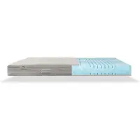 Tuur - Pure Koudschuimmatras 180x210 cm - 7 Zone Ergonomisch Naturalis - Matras met Biokatoen & Wol - Dual Comfort Medium-Stevig - Tweepersoons