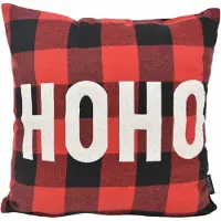 NOVÉE Hoho kerst ruit | 45 x 45 cm | kussenhoes | katoen