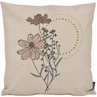 Gek op kussens! Dried flowers outdoor | 45 x 45 cm | kussenhoes | katoen