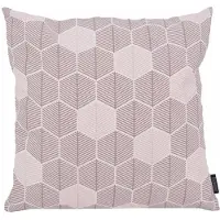 Gek op kussens! Sierkussen hexagon paars | 45 x 45 cm | katoen/polyester