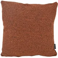 NOVÉE Velvet boucle roest/zwart | 45 x 45 cm | kussenhoes | polyester