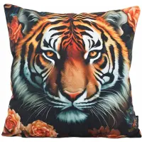 Gek op kussens! Sierkussen flower lion | 45 x 45 cm | katoen/polyester